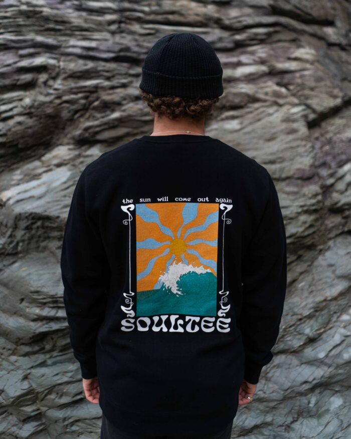 Recycled Sunset Sweatshirt